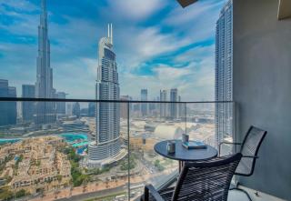 Full Burj Khalifa & Fountain View, 3-min to Dubai Mall, High Floor, Burj Royale by Emaar - Dubai - 2