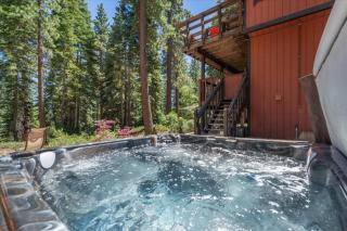 Cozy and central Tahoe cabin with private hot-tub outdoor fireplaces close to slopes - 2