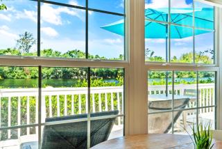 Heron Lagoon, dock, pool, the Ringling at Siesta Key Bungalows - 3
