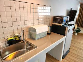 ThePeachRoomที่พักใกล้อิมแพคเมืองทอง เตียงควีนไซส์ - Nonthaburi - 5