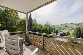 WALDGEFLÜSTER tolle Wanderwege starten vor der Tür Sauna im Haus Panoramabalkon Tiefgarage E-Ladestation - 8