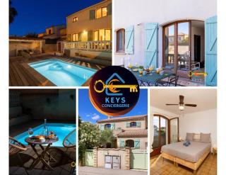 Maison Jade - Villa avec piscine - Barbecue - Calme - Narbonne - 9