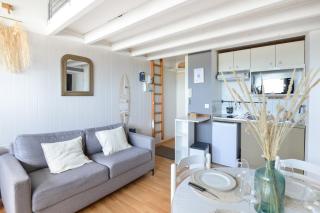 L’Oasis des Nouveaux Bassins - apt vue port - Courseulles-sur-Mer - 0