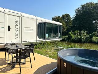 Pałac Wieniawskich - Luksusowe, Całoroczne Domki Glampingowe Nad Jeziorem, Prywatna Balia, Park 10ha - 7