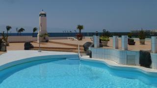 Lanzarote Beachfront Apartment on Las Cucharas Beach with a sea view - Costa Teguise - 0