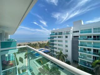 Apartamento con linda vista al mar Primera Linea - Carthagène des Indes - 0