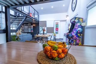 Le Loft Indus - Parking - Borne arcade - BBQ - Salle de jeux - WIFI - Sainte-Savine - 9