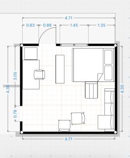 Ruhige Wohnung in Wandsbek 12 min UBahn zum HBF - 1