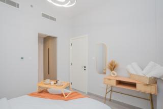 Modern 1BR Apt with Calm Views in Mesk 1 by Vibel - Dubai - 6