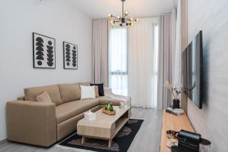 Modern 1BR Apt with Calm Views in Mesk 1 by Vibel - Dubai - 8