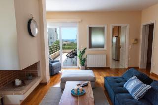 Cozy Seaview Home with Terrace - Atene - 0
