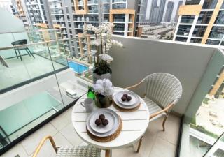 Riviera 25 Relaxed & Cozy Studio Near Racecourse by Vibel - Dubai - 7