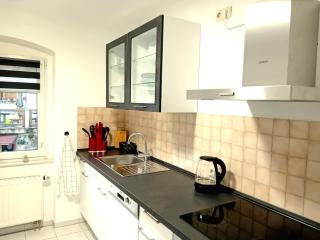 Seyfarthrooms - Ferienwohnung Zum Dorfladen Rathen - zentrale Lage mit direkter Anbindung an das Wanderwegenetz, moderne Inneneinrichtung - 7