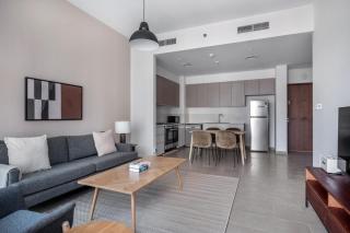 Blueground Dubai Hills Estate pool gym DXB-1454 - 8