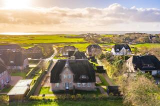 Seesucht-Föhr - Moderne Reet-Haushälfte mit Sauna, Garten & Terrasse nahe Wattenmeer - 9