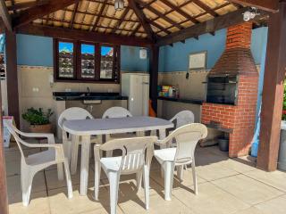 550m da PRAIA, Piscina, 2 quartos, 2 pavimentos, WiFi 300mbs, Churrasqueira, até 7 pessoas, Estacionamento Gratuito para 1 carro - Porto Seguro - 5