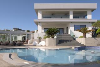 Exclusive Villa Kalliston-Full Privacy Heated Pool Sunset View - 0