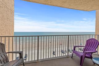 Oceanfront Condo at Oceania Beach Club - Pool, Balcony, Sleeps 6, Walk to Flagler Ave! - New Smyrna Beach - 6