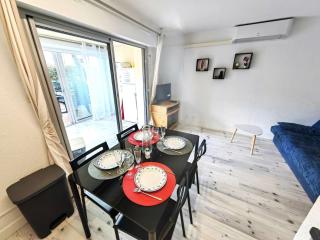 Spacieux T2 climatisé avec parking, terrasse et Wi-Fi - FR-1-607-205 - 0