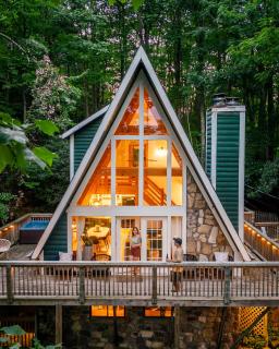 AFrame Dreams! Magazine-Featured Cozy Cabin, Stunning Interiors - Gatlinburg - 0