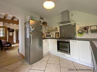 Charmante longère avec grand jardin, cheminée, Wi-Fi et animaux, tout inclus près du Perche - FR-1-497-216 - Saint-Martin-des-Pézérits - 7
