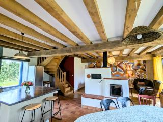 Deux maisons berrichonnes avec jardin privatif et cour partagée, idéale pour les groupes - FR-1-591-617 - Thenay - 4
