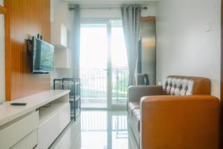 Warm and Minimalist 1BR at Signature Park Grande Apartment By Travelio - Jakarta - 2