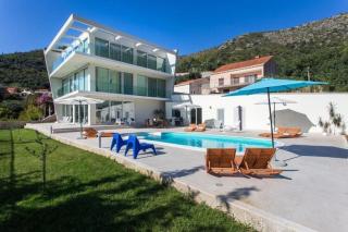 Villa Dupcic - Five-Bedroom Villa with Private Pool and Sea View - Zaton - 4