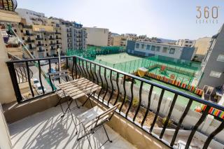 Stylish 3BR Apt with panoramic balcony in Qawra by 360 Estates - 5
