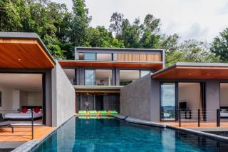 Villa Maan Ingfah 5BR Hilltop Pool Villa with Panoramic Chalong Bay Views - Ban Na Kok - 4