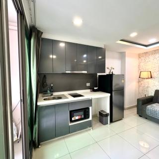 Arcadia Beach Continental 1BR Apt Mid-High Floor Pool View Cozy Vibes - Pattaya Sud - 1