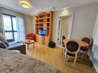 Flat Apart-hotel quarto suite Perto Metro/Moema - 1