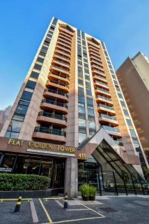 Flat Golden Tower flats Faria Lima somente no 9º andar - 9