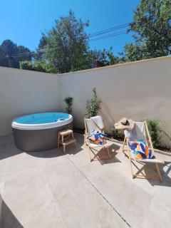 L'Amorosa Suite avec terrasse et Jacuzzi extérieur - Peypin - 7