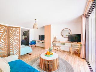 Serenity beachfront studio in Orient Bay - 1