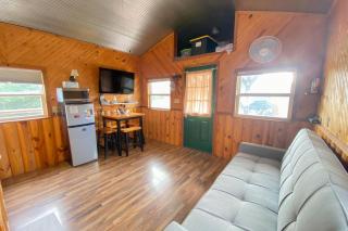 1BR Cabin on Farm with Fire Pit, Pond and Treehouse - 8