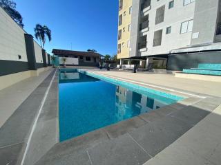 Jathy - Apt no Centro com Piscina e Varanda Gourmet - Ubatuba - 3