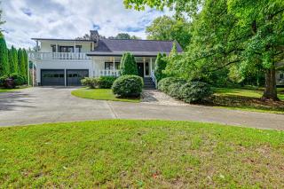 Porch, Yard and Creek Access Spacious Sylva Home! - 8