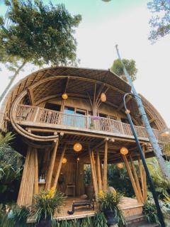 Alamvaya Bali Bamboo House - Sidemen - 5