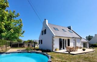 Maison Bord de Plage avec Piscine, Sauna, Bains à Remous, Volley - 0
