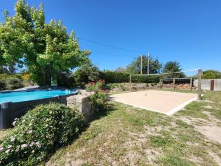 Maison Bord de Plage avec Piscine, Sauna, Bains à Remous, Volley - Plouguerneau - 9