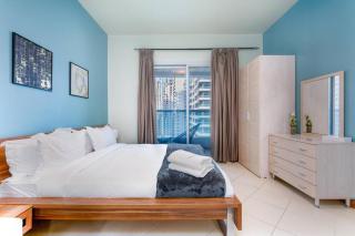 Large Studio Attached to Metro - Dubai Marina Diamond3 - Dubai - 9