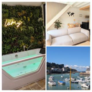 Duplex Lomy vue sur le port avec Sauna-balneo-5mn plage - Pléneuf-Val-André - 0