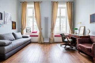 Luxury designer period apartment in Old Town by the presidential palace - Vinohrady - 6