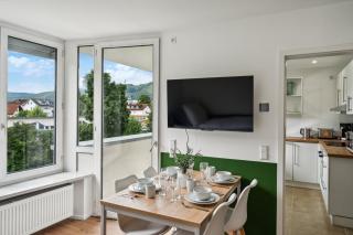 Geschäftsreisetraum 3SZ 5P - Waschtrockner, Balkon - Oberkochen - 1