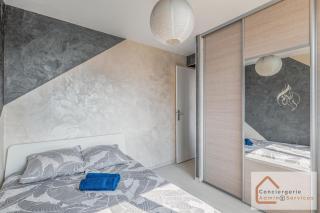 Jolie T3 50m² (+-), balcon, parking, commodités - Vénissieux - 5