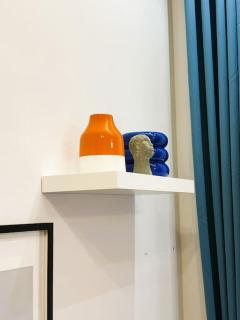 Benetton stlye - freedom in blue and organge - Budapest - 7