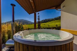 Maciejowe Wzgórze Domek z dwoma niezależnymi apartamentami ze SPA - Sauna, Jacuzzi, Tężnia, Izba Solna i Solankowa, Balia na wyłączność z hydromasażami - 5