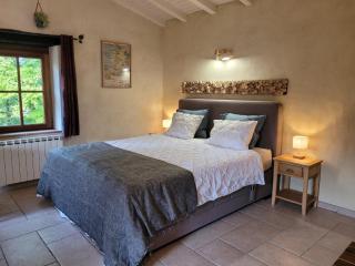 Chez Berger, ruime 2 persoonskamer met kingsize bed - 8