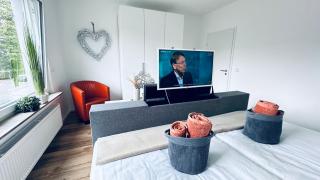 HARMONY stylishes 3-Zimmer Apartment 2bdr Balkon Parkplatz - Gütersloh - 4